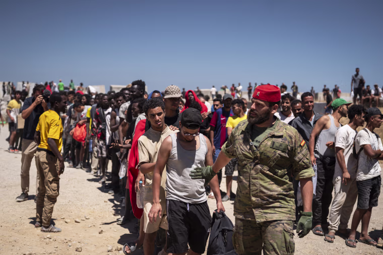 Spain Deploys Troops In Response To Border Breach In Ceuta