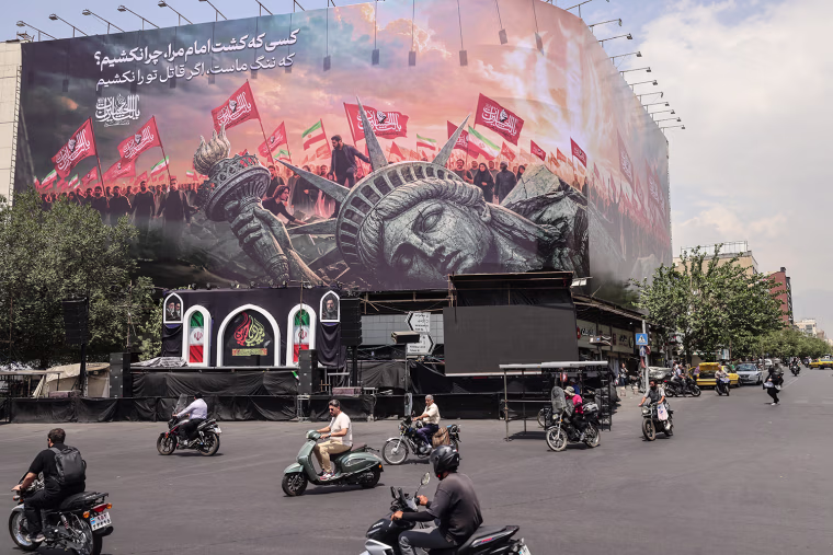 Iran denied any negotiations were taking place with the United States after the US president said new talks would begin on August 3 in an effort to end their war, now in its sixth month. 