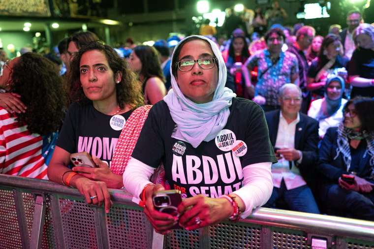 Democratic Senate Candidate Abdul El-Sayed Holds Primary Night Event In Detroit
