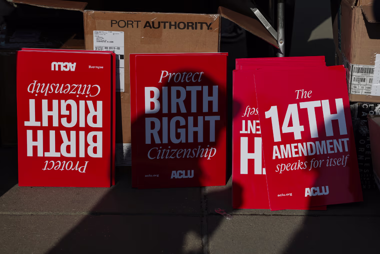 President Trump Attends Supreme Court Arguments Involving His Birthright Citizenship Order