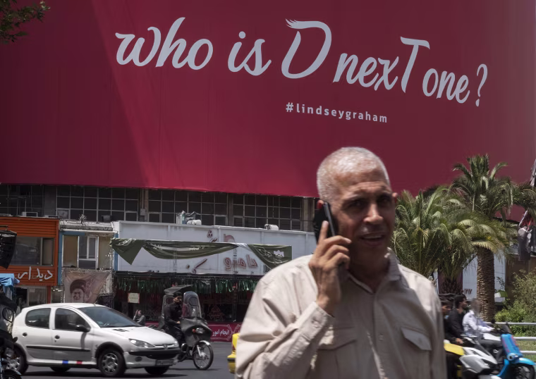 AntiTrump Messaging Appears On Billboards In Tehran