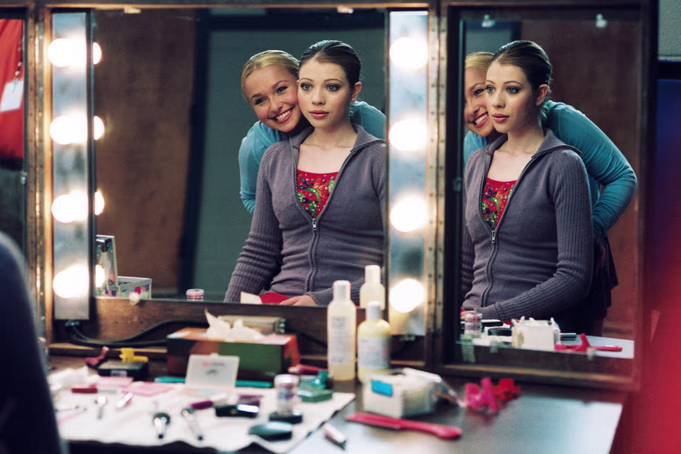 Image: Michelle Trachtenberg As Casey And Hayden Panettiere As Gen In "Ice Princess"
