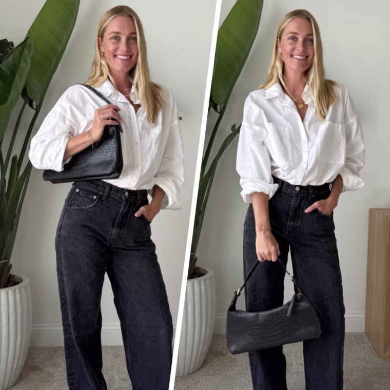 Snow rocks the Montana West Hobo Shoulder Bag.