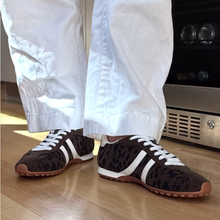 Shop TODAY contributor Melissa Garcia wears Rothy's The Ivy Sneaker.