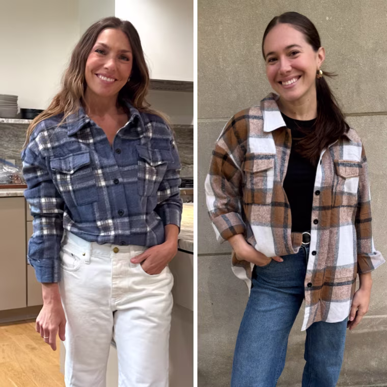 Automet Plaid Shacket