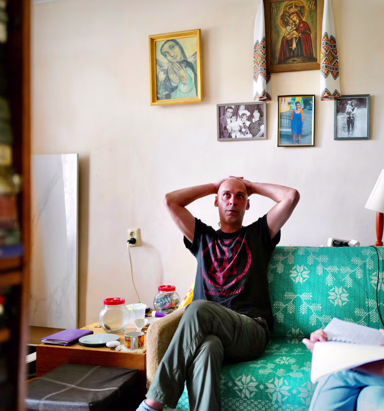 Shybalov was forced to record a propaganda video while in captivity.