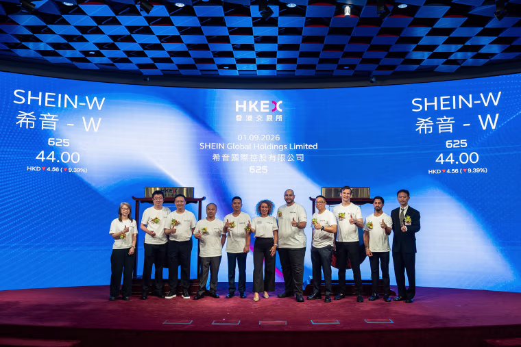 Hong Kong Shein team portrait.