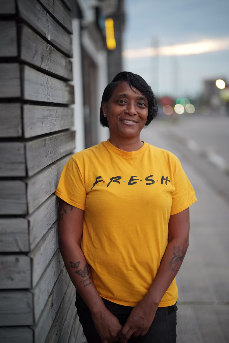 Tamara Clark finds it "troublesome" that data centers drive up utility costs for nearby citizens. 