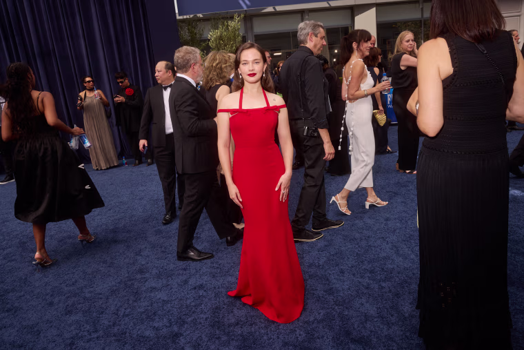 Cailee Spaeny of "Beef" dazzles in custom Miu Miu.