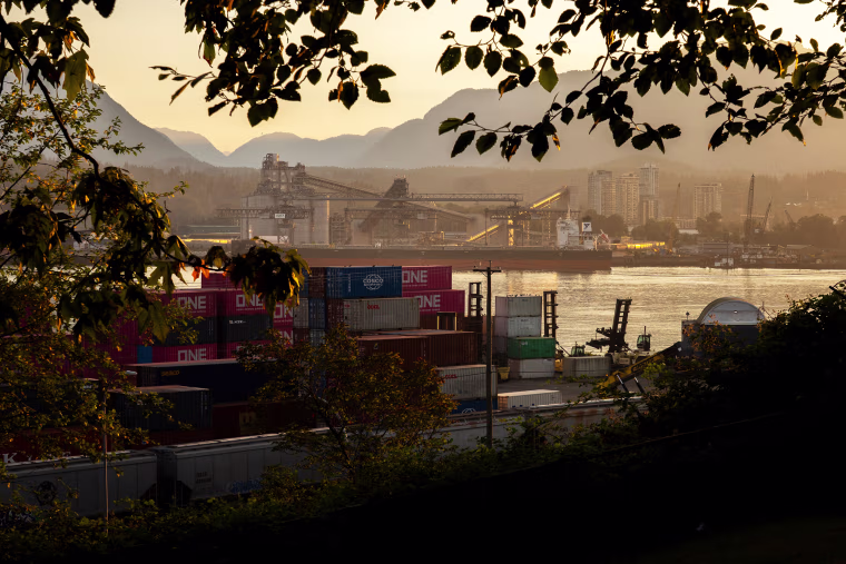 The Port Of Vancouver As Carney, Trump Agree to Speed Up Talks Before 50% Tariffs Hit