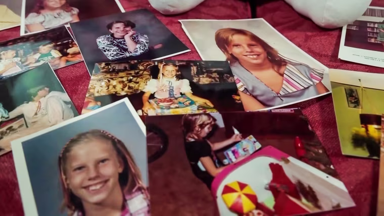 Childhood images of Colleen Slemmer.