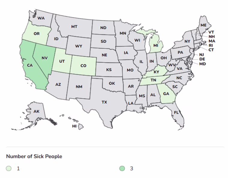 The recalled cheese has been linked to illnesses in nine states.