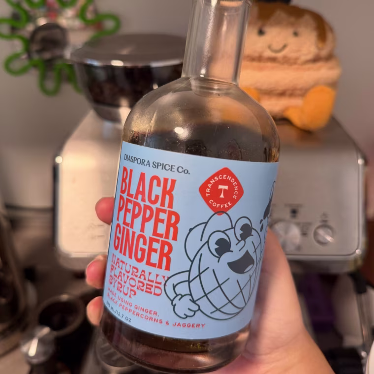 Diaspora Co. black pepper ginger syrup