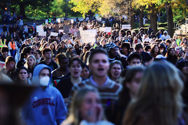 Cornell Students Protest University's Handling Of Sexual Assault Case
