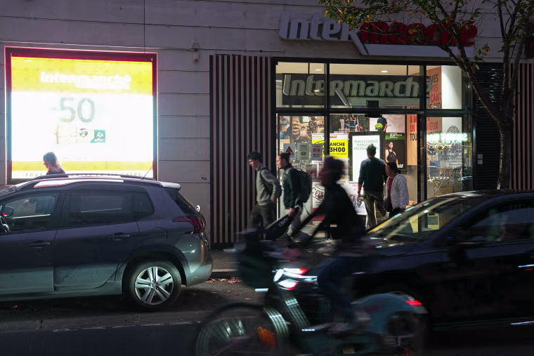 FRANCE-ECONOMY-RETAIL-FOOD-CYBER