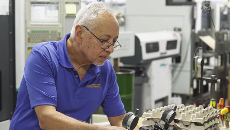 Mike DiMarino heads Brooklyn’s Linda Tool.