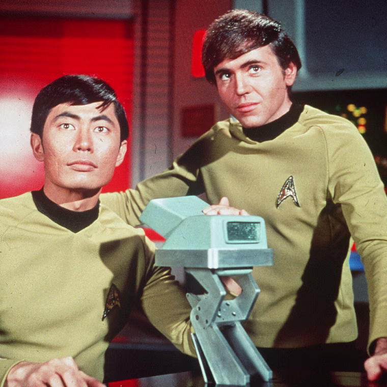 Walter Koenig speaks at the C2E2 pop culture convention in Chicago in 2020.