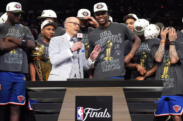 2026 NBA Finals - New York Knicks v San Antonio Spurs