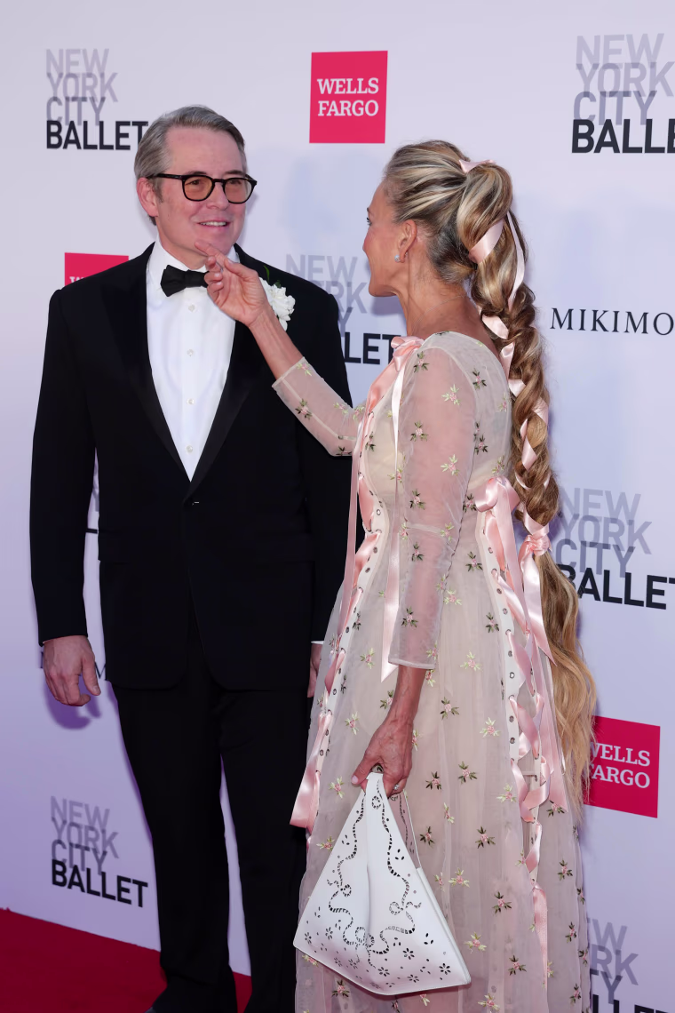Matthew Broderick and Sarah Jessica Parker attend the New York City Ballet Fall 2026 Fashion Gala at the David H. Koch Theater, Lincoln Center on October 1, 2026 in New York City. 