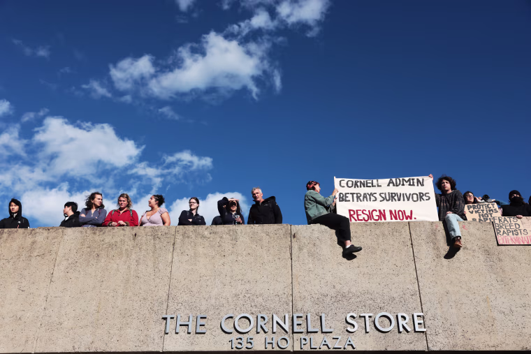 Cornell Students Protest University's Handling Of Sexual Assault Case