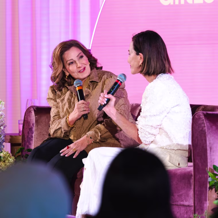 The Ultimate Girls' Guide panel featured founders Laura Geller and Cynthia Rowley in conversation with beauty expert Julee Wilson.