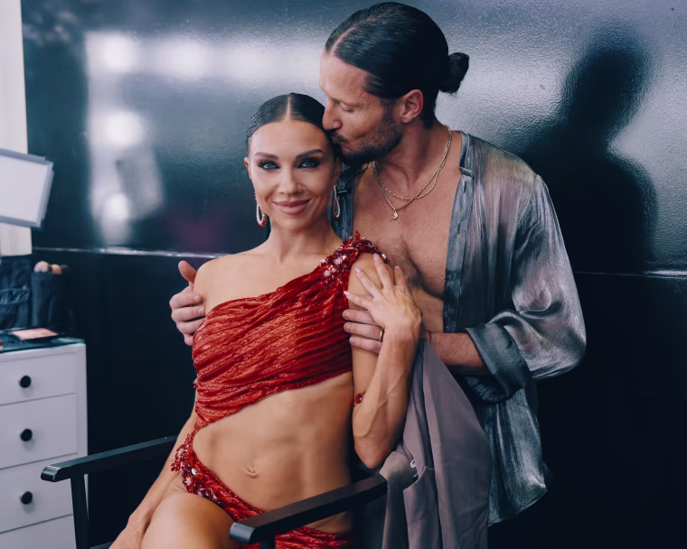 Jenna Johnson and Val Chmerkovskiy