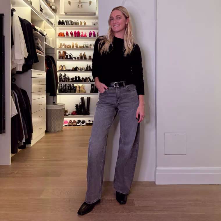 Stylist and fashion expert Jasmine Snow wears the Lovee Cosee Women's Ankle Boots