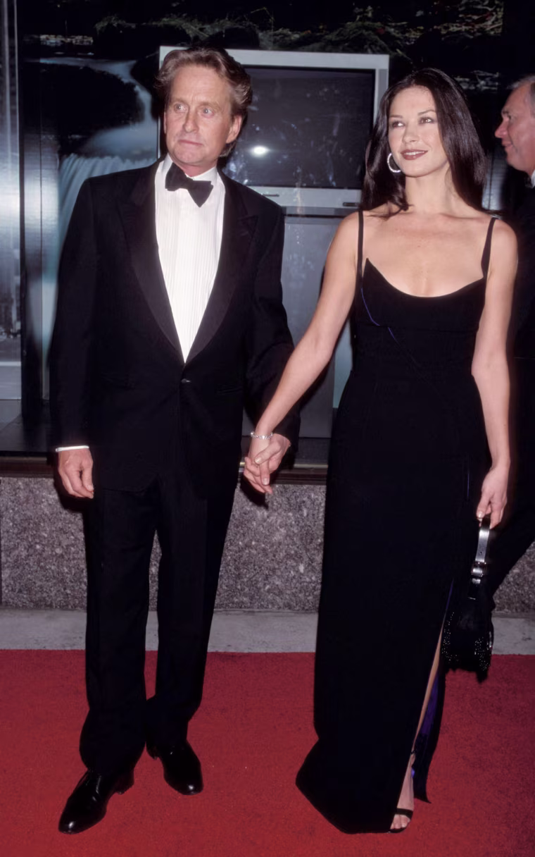 Michael Douglas and Catherine Zeta-Jones in 1997.