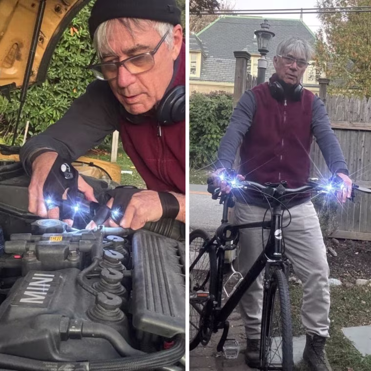 The Moipejo LED Flashlight Gloves