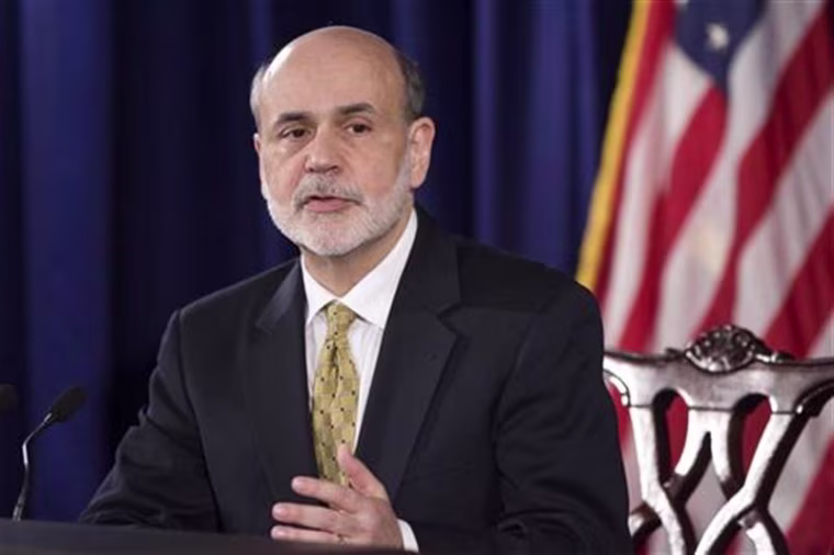 U.S. Federal Reserve Chairman Ben Bernanke.