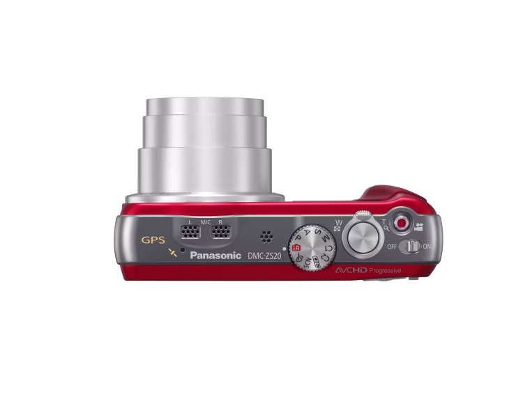 Panasonic ZS20 with the 20x optical zoom lens