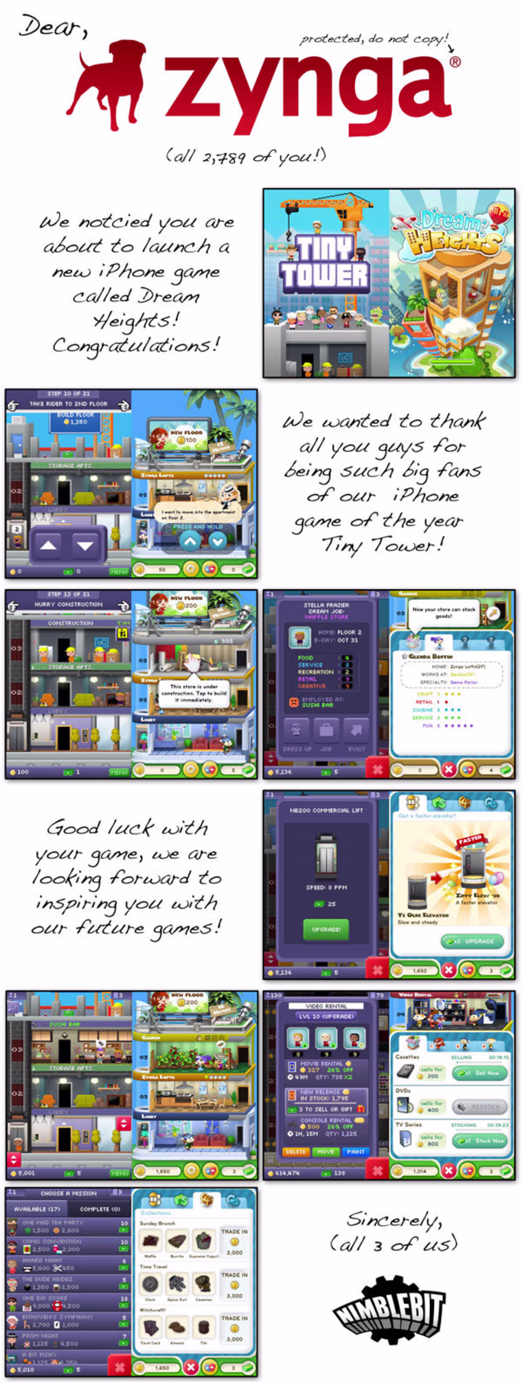 Ian Marsh's open letter to Zynga in its entirety.