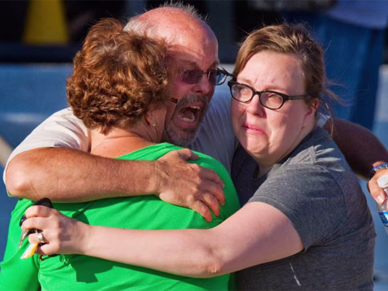 As many as 12 people were killed and 50 injured at a shooting at the Century 16 movie theatre in Aurora, Colo. early Friday during the showing of the latest Batman movie.