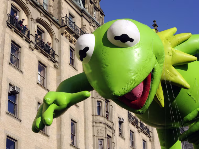 See images of the giant balloons and festivities at the 86th annual Macy's Thanksgiving Day Parade.