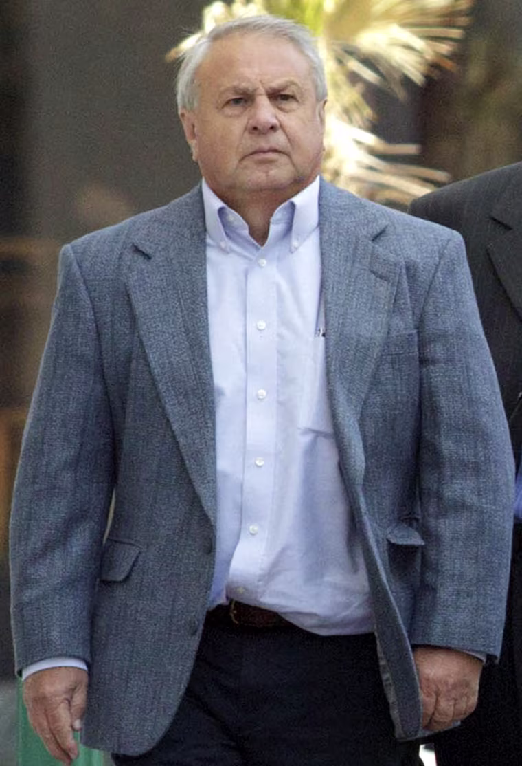 Donald Vidrine arrives at court Wednesday in New Orleans.