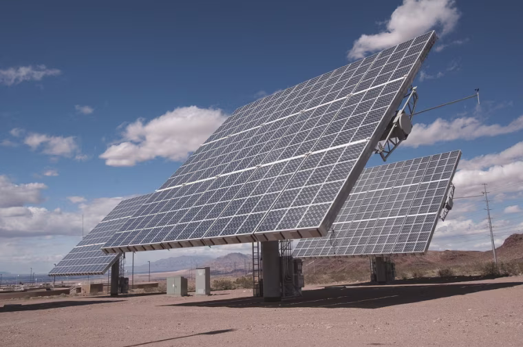 Three CPV Solar Systems at the Southern Nevada Water Authority.