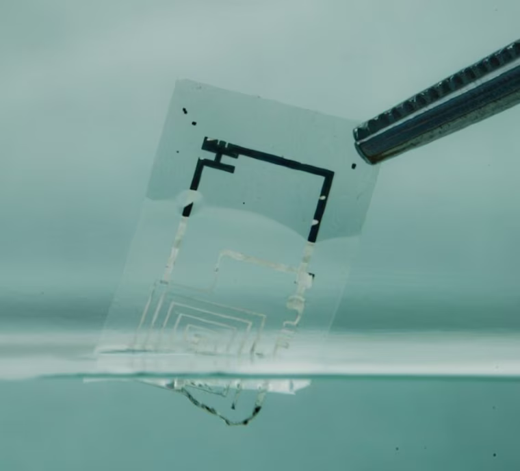 Dissolving electronics