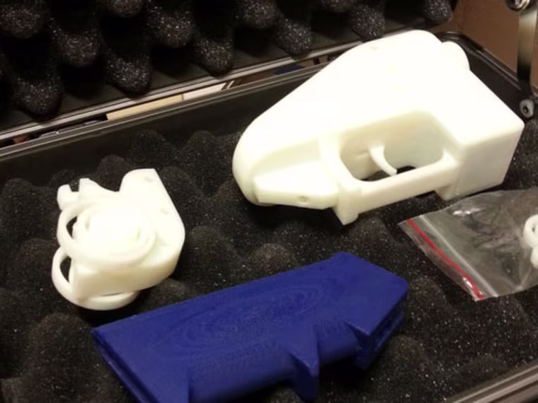 3-D gun parts for
