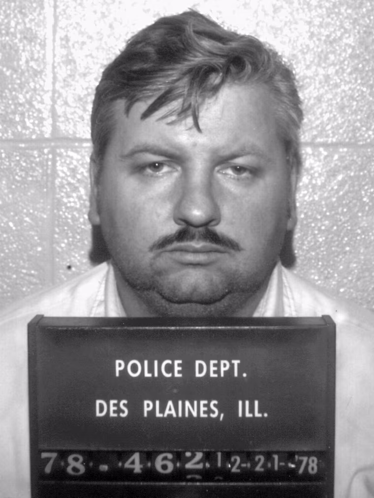 This is John Wayne Gacy's police arrest photo from Dec. 21, 1978. Following intensive research, investigation and surveillance, Gacy was arrested by the Des Plaines, Ill., Police Department on Thursday, Dec. 21, 1978.