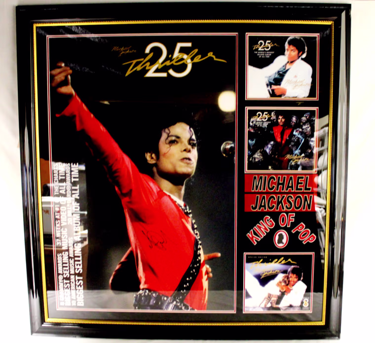 Framed and matted