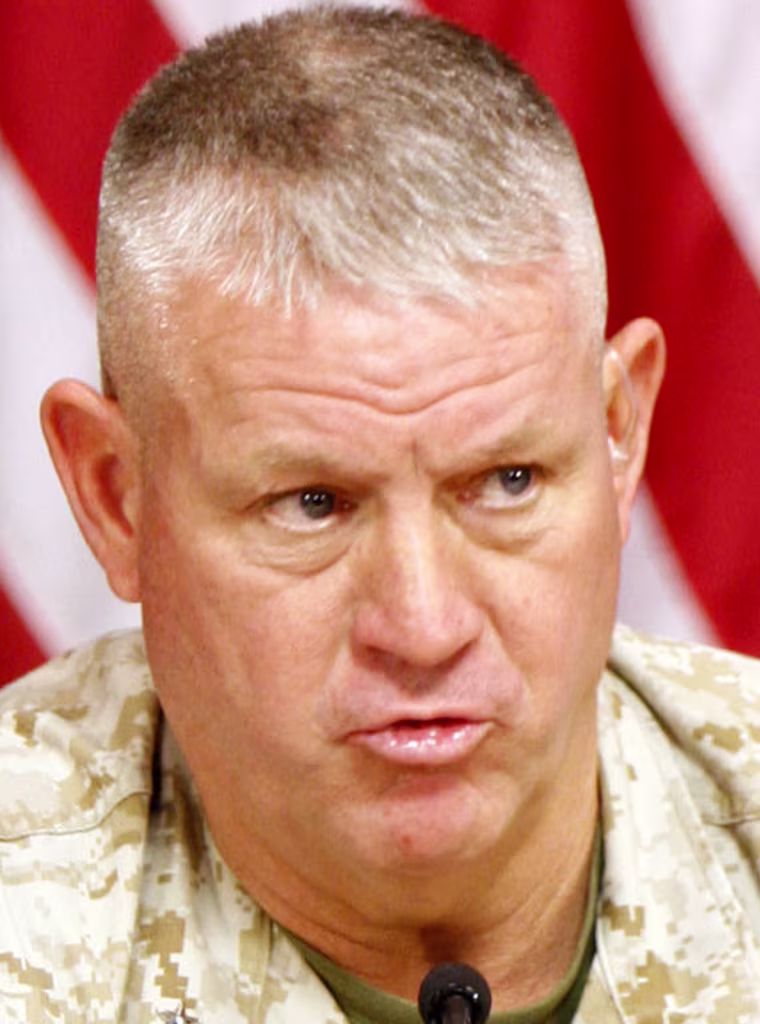U.S. Marine Maj. Gen. Charles M. Gurganus pictured in 2007.