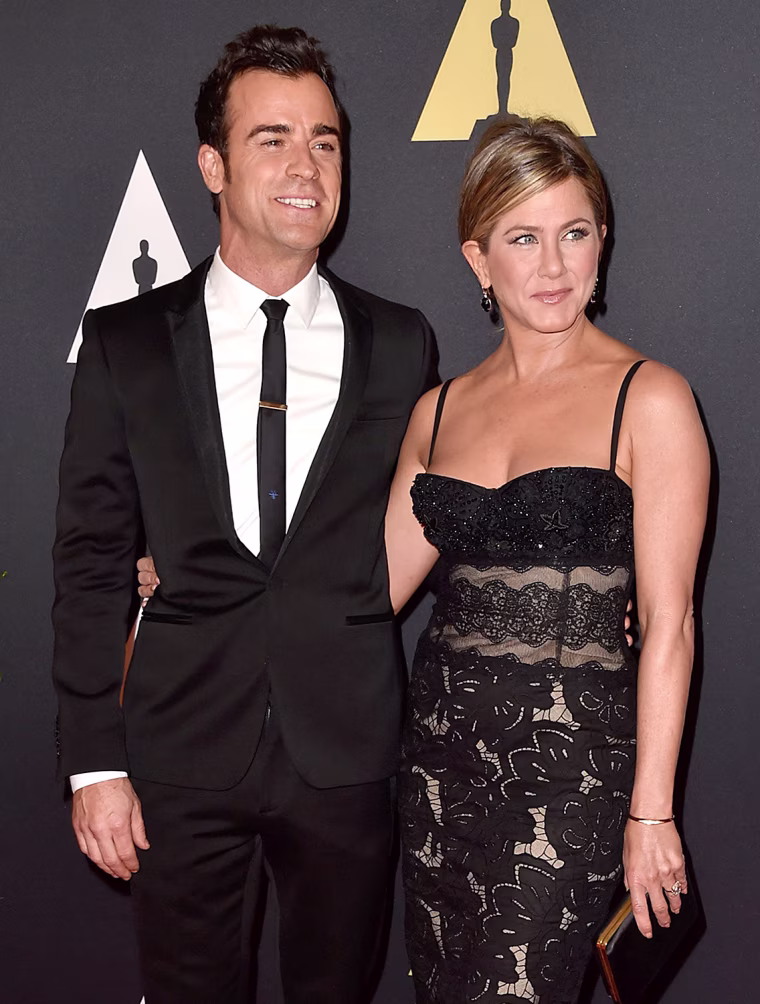 Image: Justin Theroux and  Jennifer Aniston