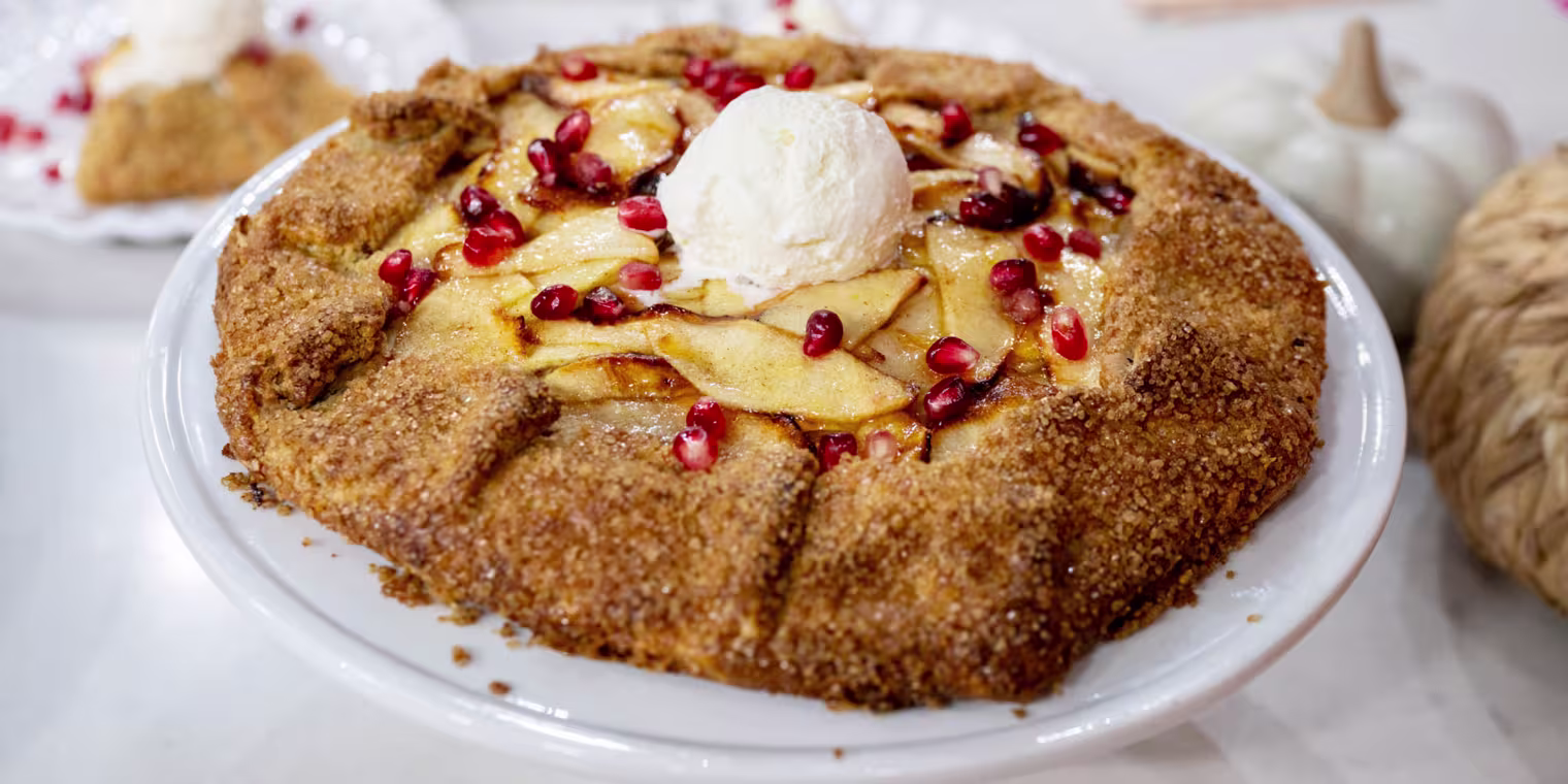 This easy apple galette is perfect for autumn entertaining