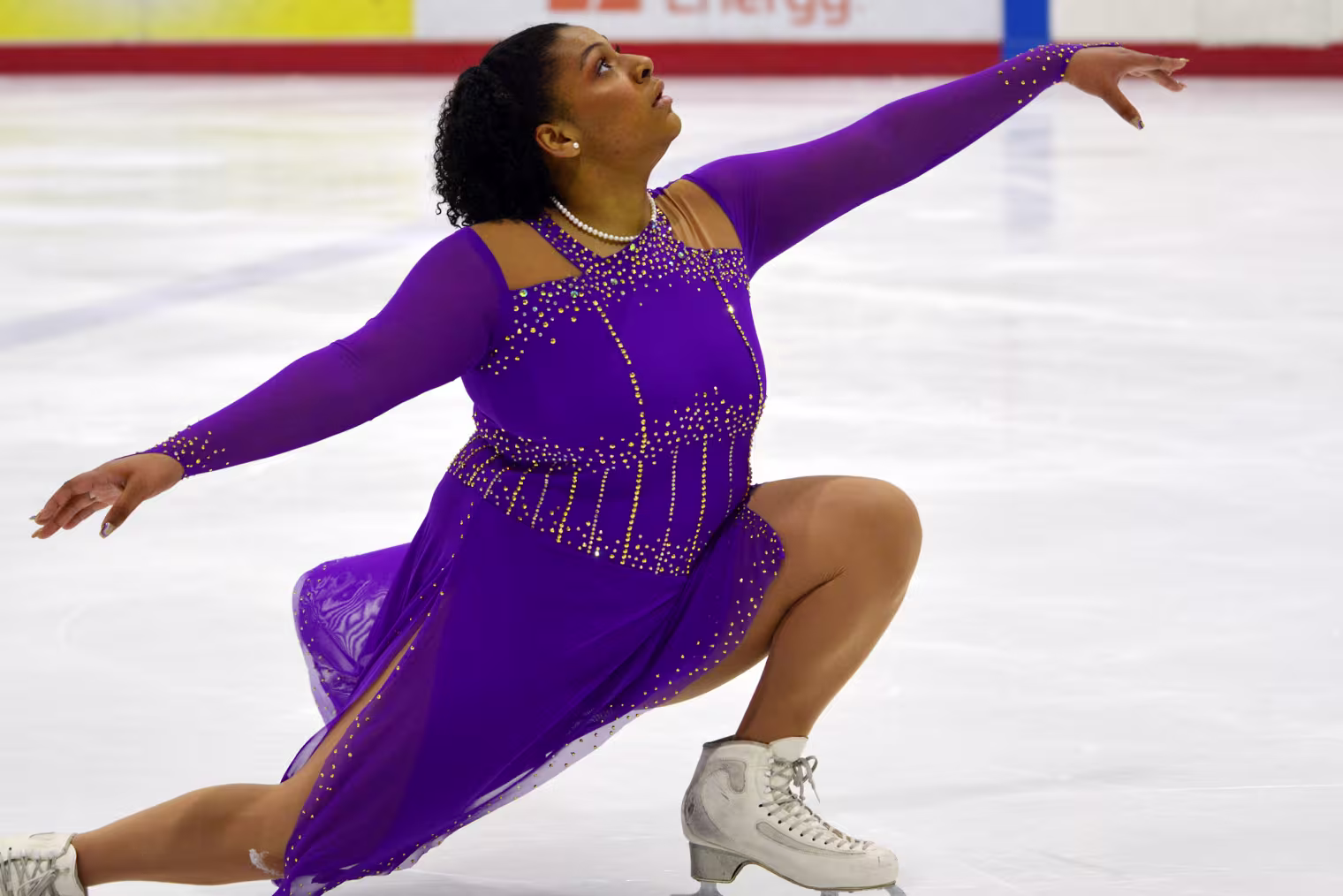 Olivia Alexander - black figure skater