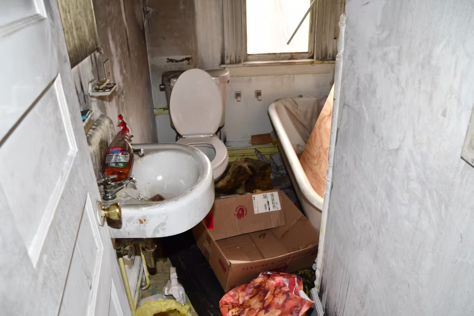 Pictures that were taken inside of the home on Blake Street.
