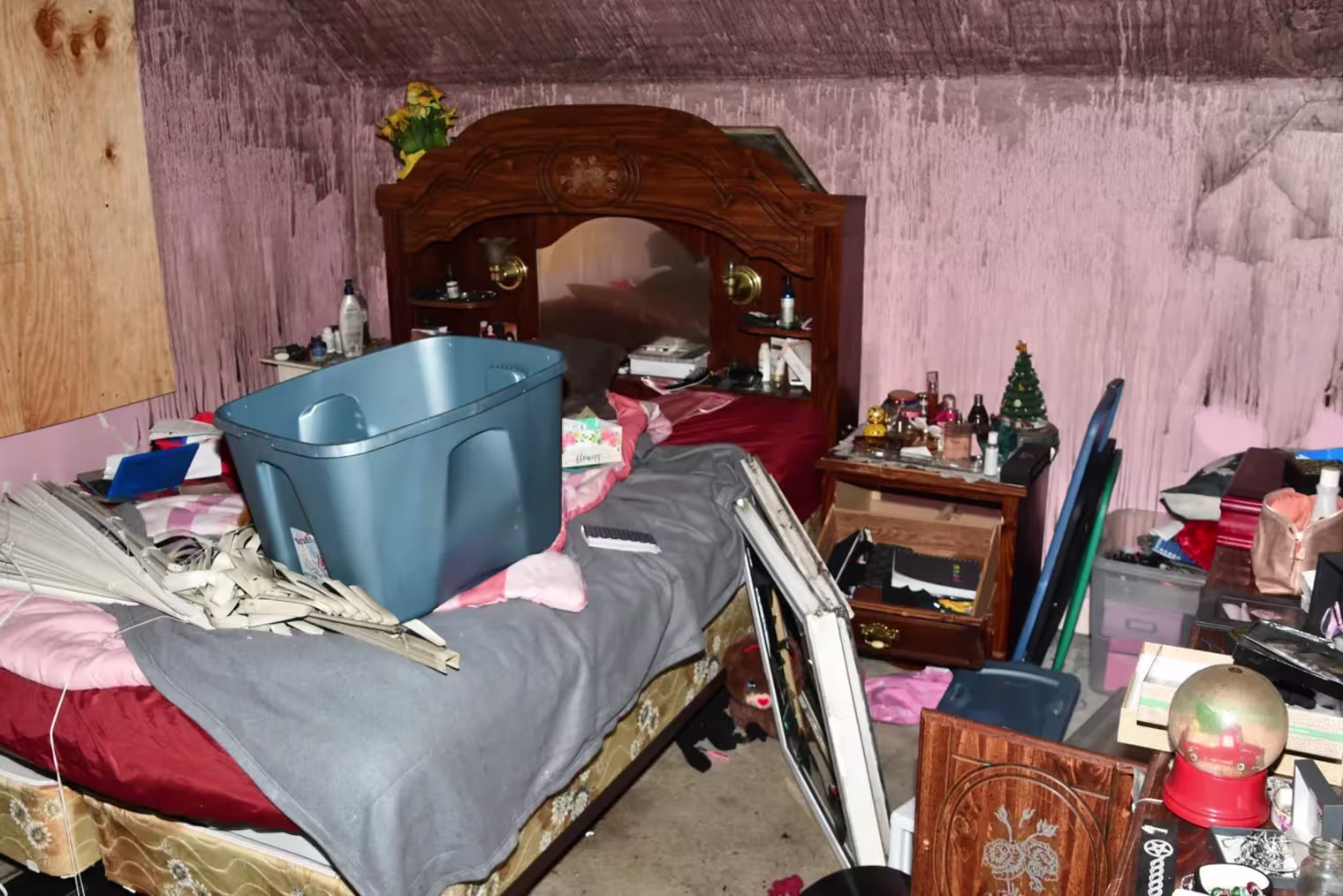 Pictures that were taken inside of the home on Blake Street.