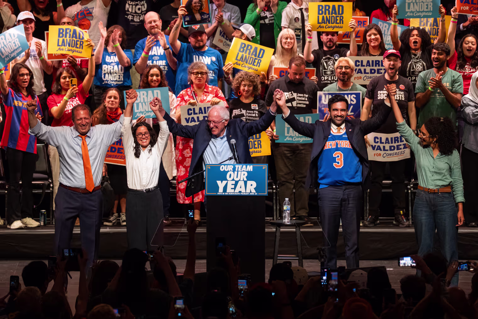 NYC Mayor Mamdani Holds Get Out The Vote Rally Ahead Of Primary Election