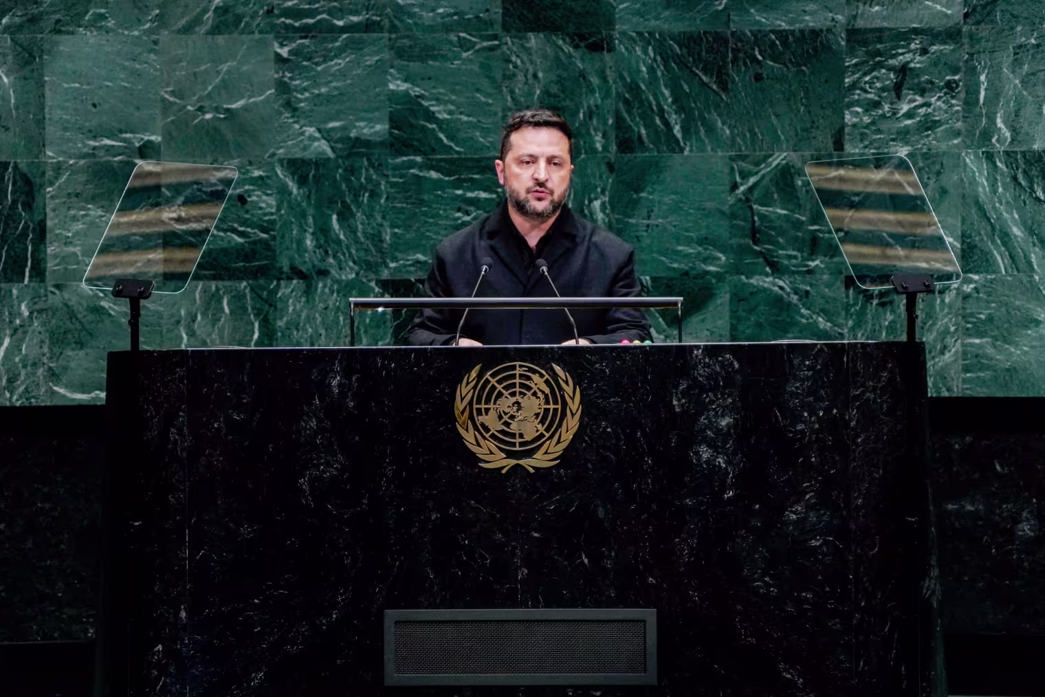 Volodymyr Zelenskyy, Ukraine's president.