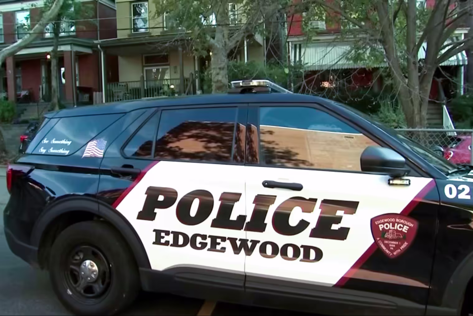 Edgewood police car