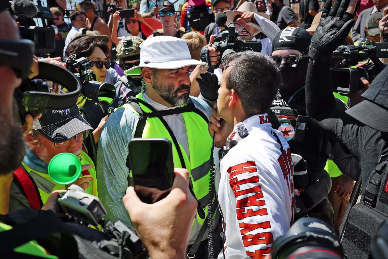Protests As Dallas Hosts Republican Midterm Convention